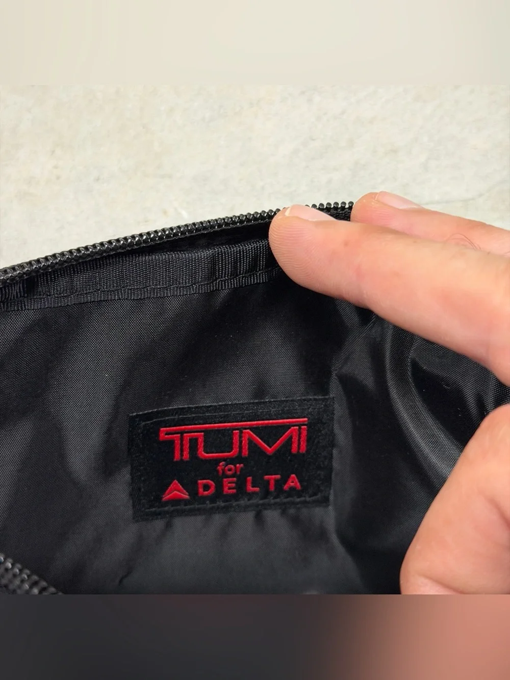 Tumi for Delta Airlines Accessory Bag